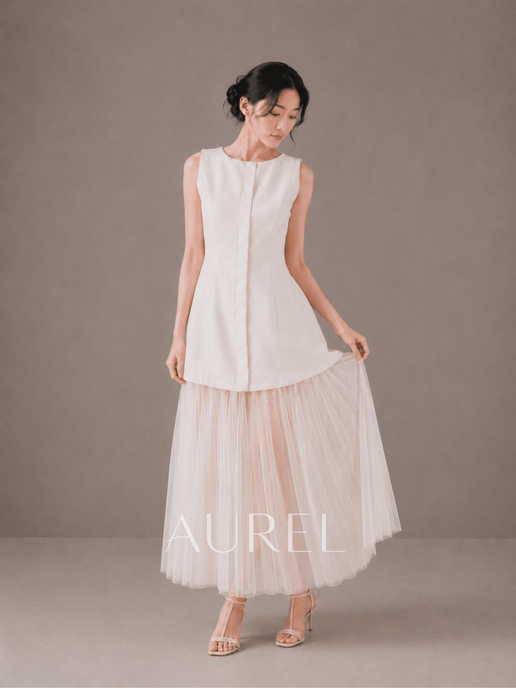M8056 Selene Tulle Dress
