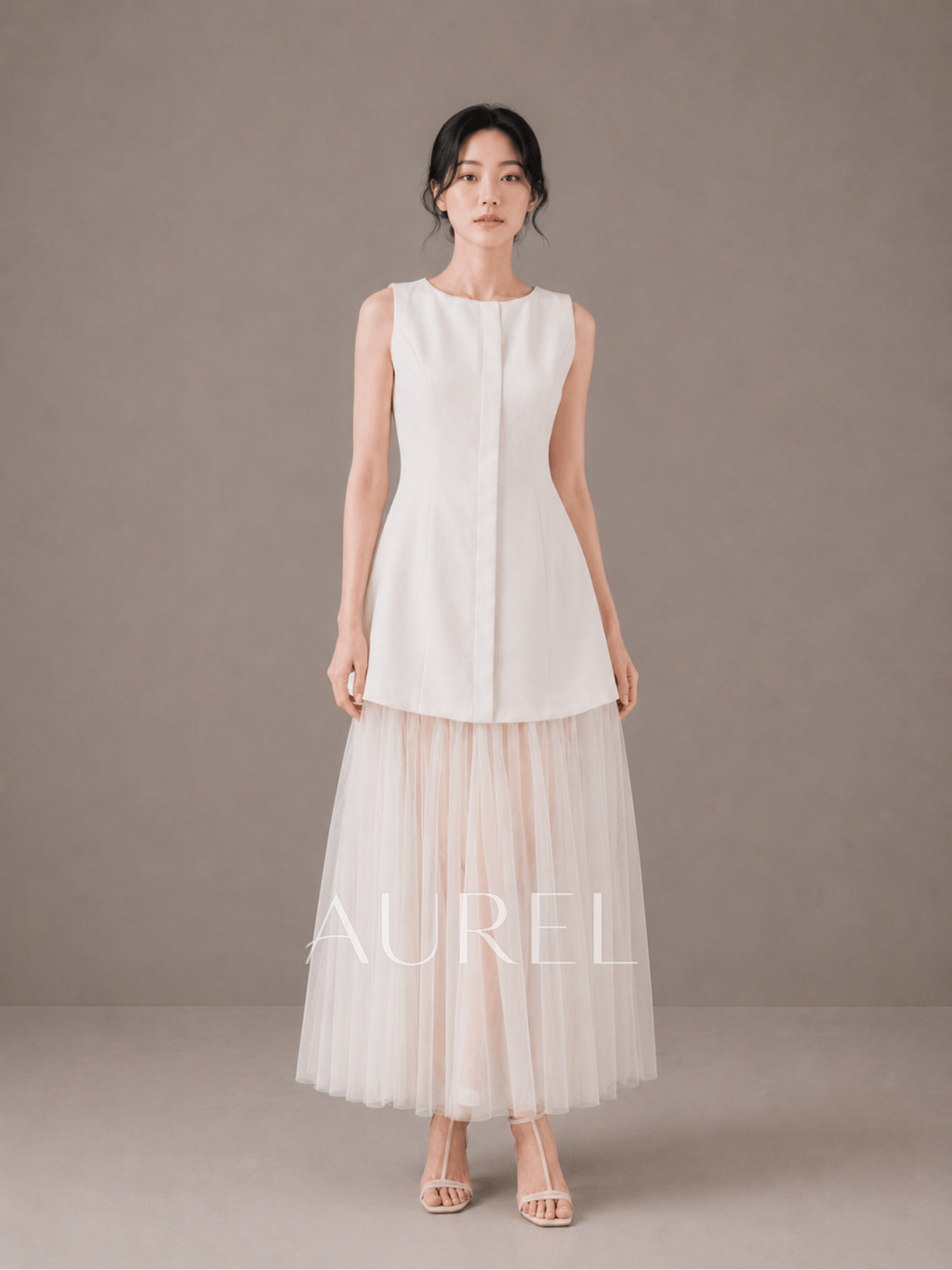 M8056 Selene Tulle Dress