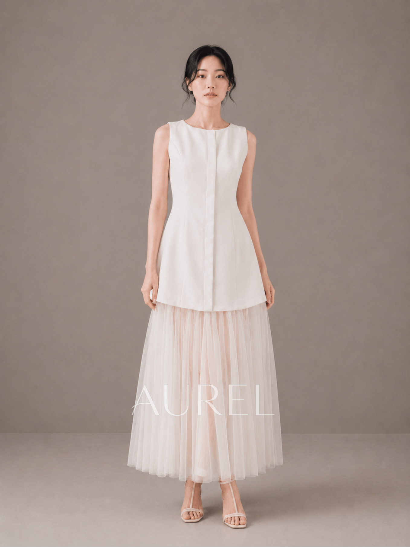 M8056 Selene Tulle Dress