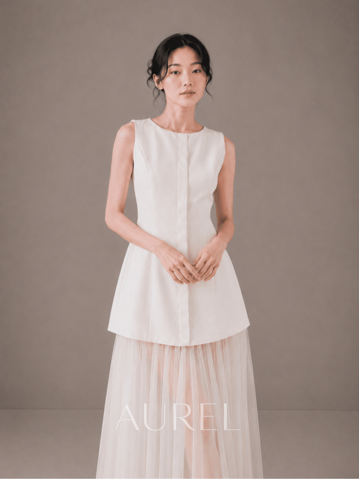 M8056 Selene Tulle Dress