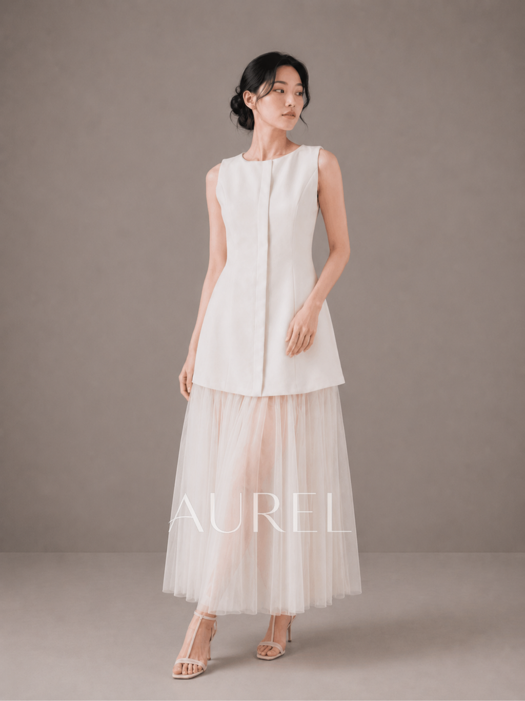 M8056 Selene Tulle Dress