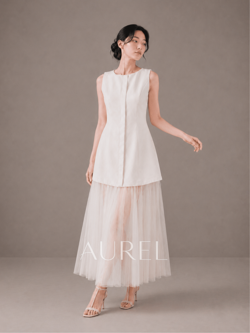 M8056 Selene Tulle Dress