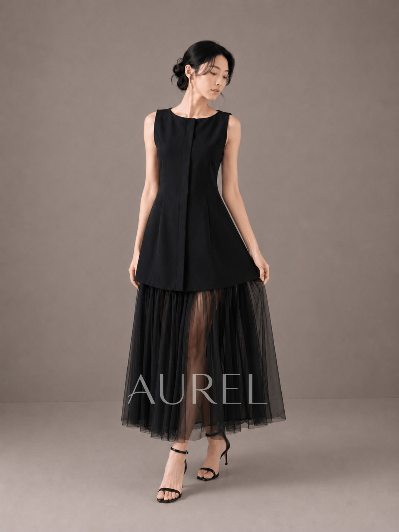 M8056 Selene Tulle Dress