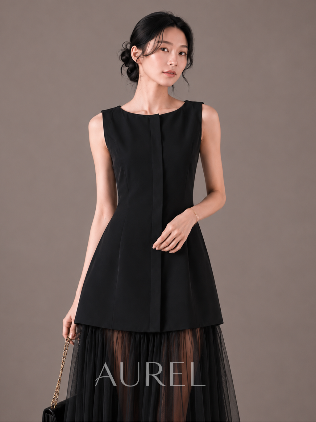 M8056 Selene Tulle Dress