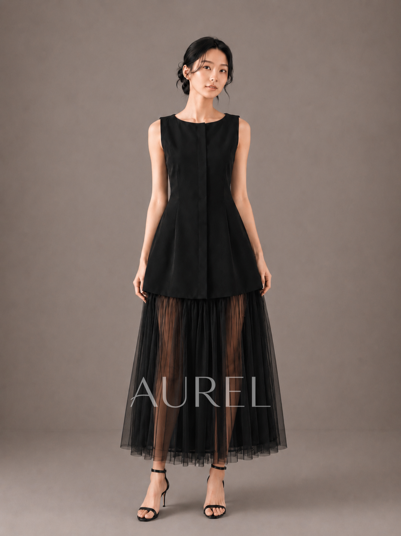 M8056 Selene Tulle Dress