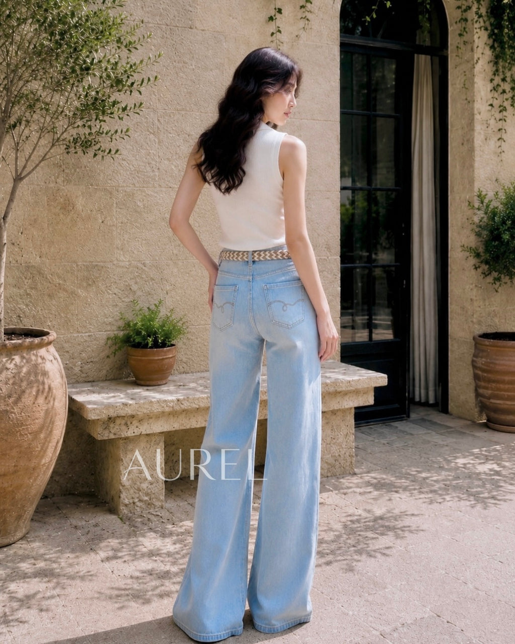 Elara Wide-Leg Jeans
