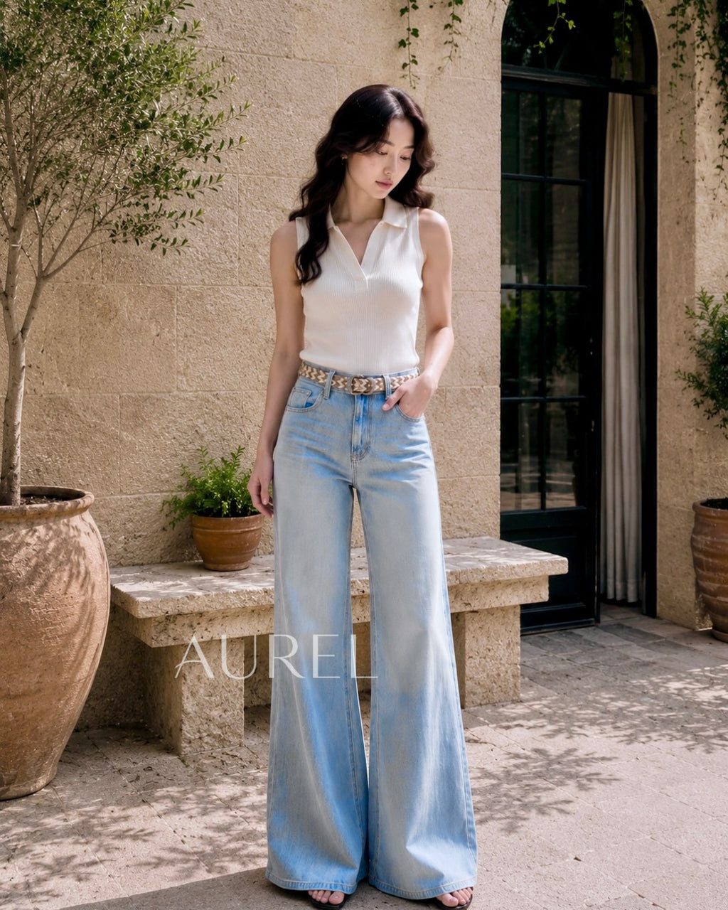 Elara Wide-Leg Jeans