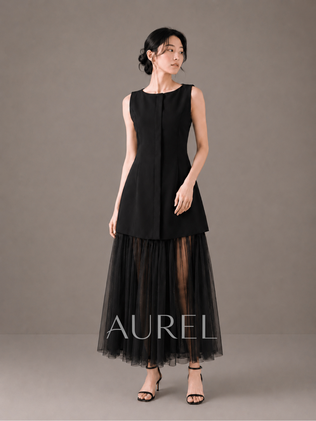 M8056 Selene Tulle Dress