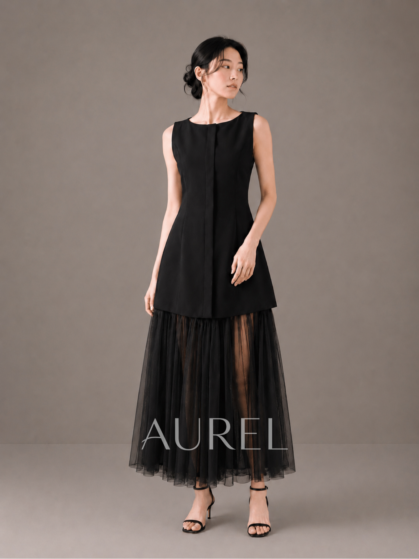 M8056 Selene Tulle Dress