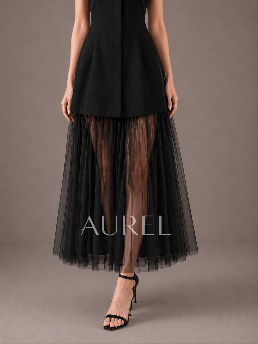 M8056 Selene Tulle Dress