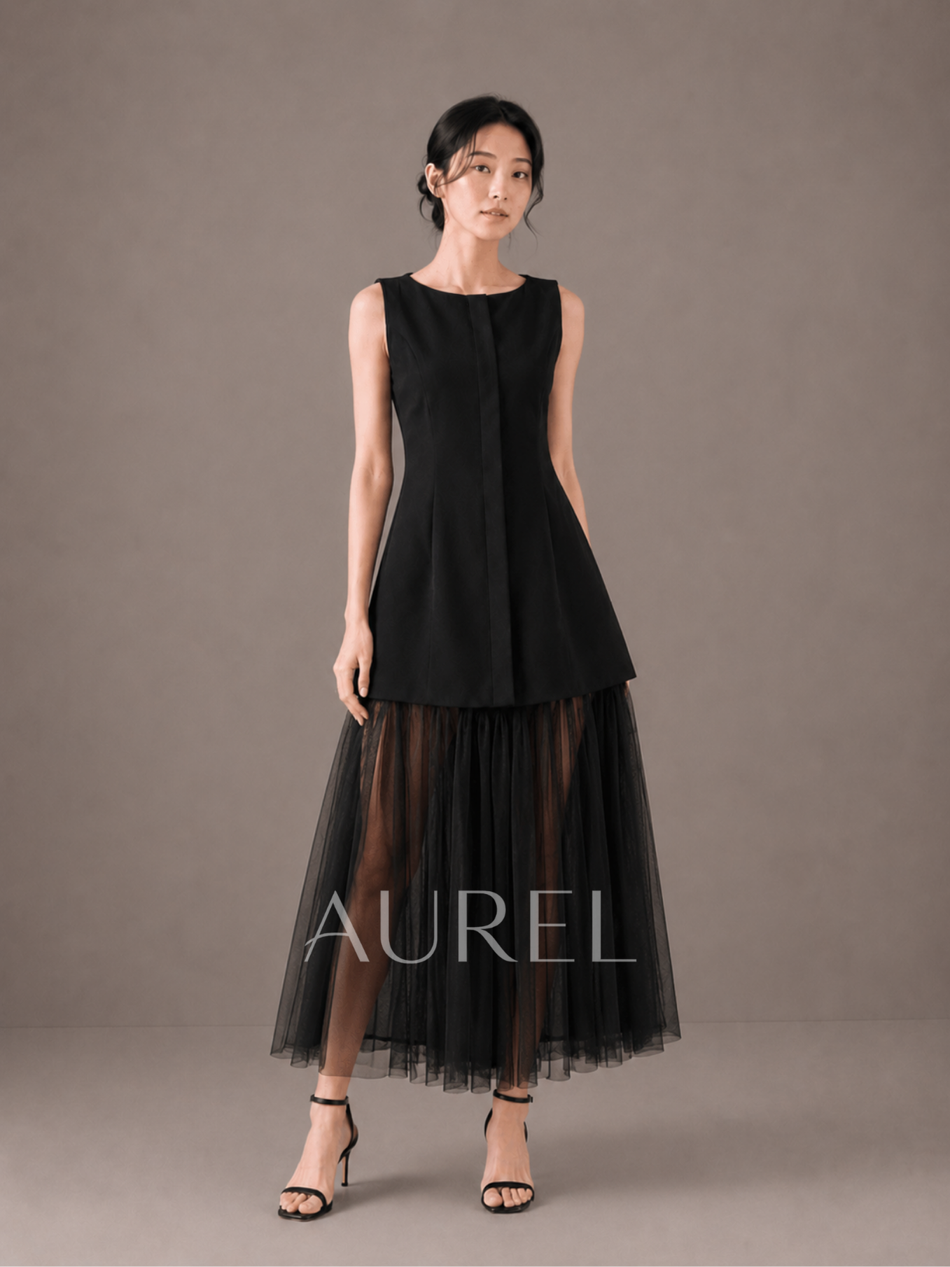M8056 Selene Tulle Dress