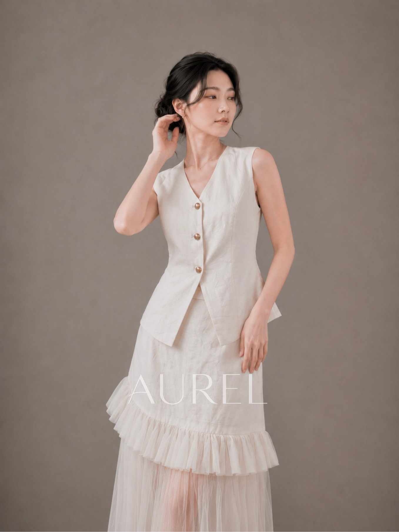 M8053 Aveline Tulle Co-ord Set