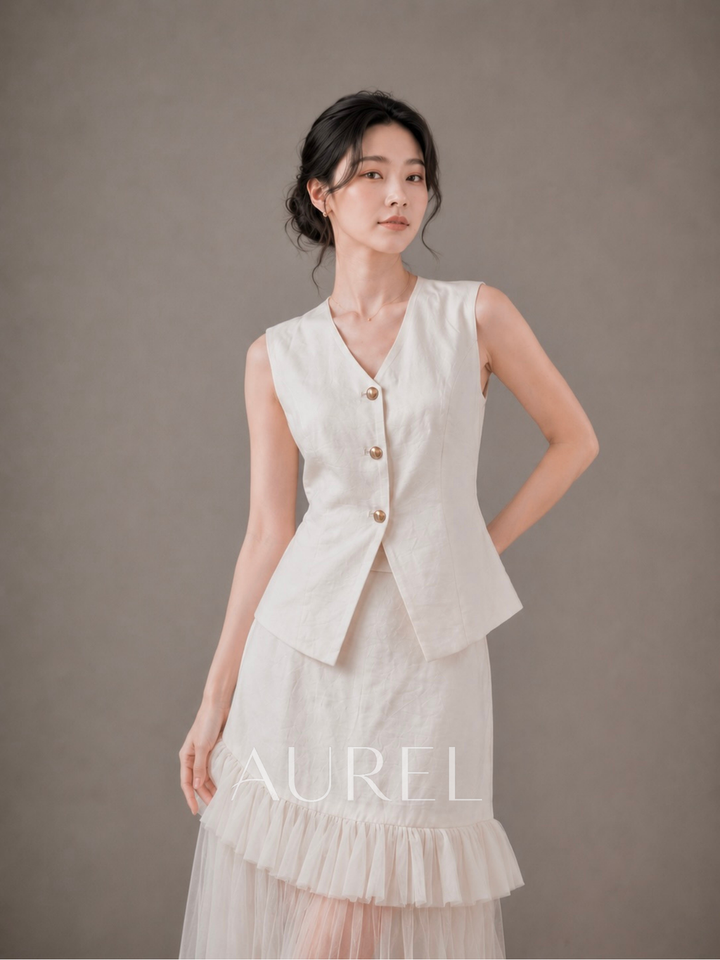 M8053 Aveline Tulle Co-ord Set