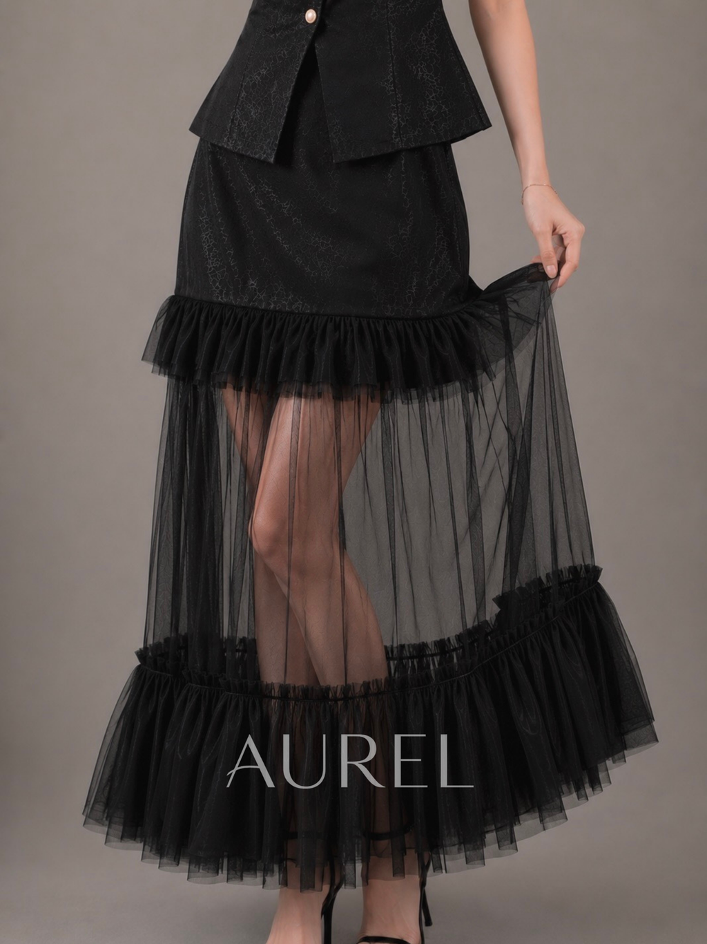 M8053 Aveline Tulle Co-ord Set