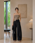 Evre Curved Pants (Black)